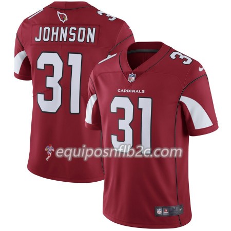Camiseta Hombre NFL Arizona Cardinals David Johnson 31 Nike Rojo